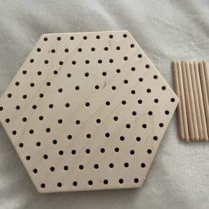 Medium Hexagon Crochet board