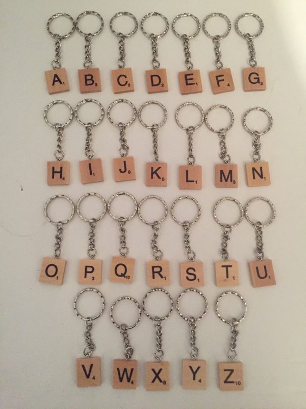 Scrabble Keyring